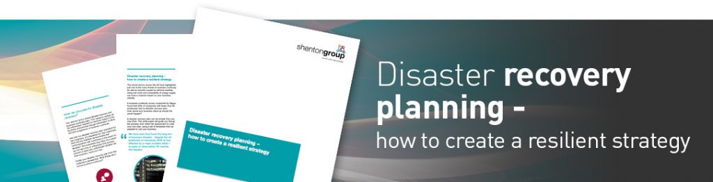 Disaster Recovery – How to Plan – How to Cope
