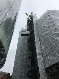 generator installation in progress