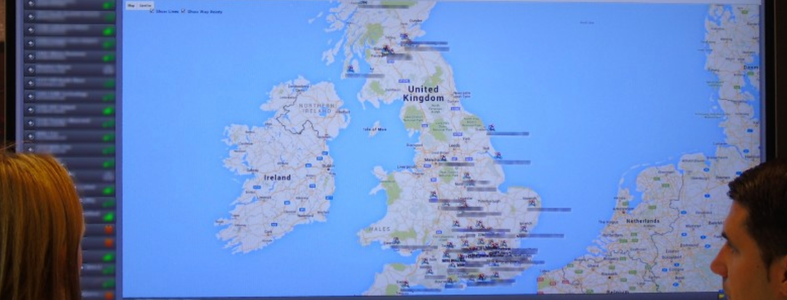 Shenton Group Monitoring UK Wide Map
