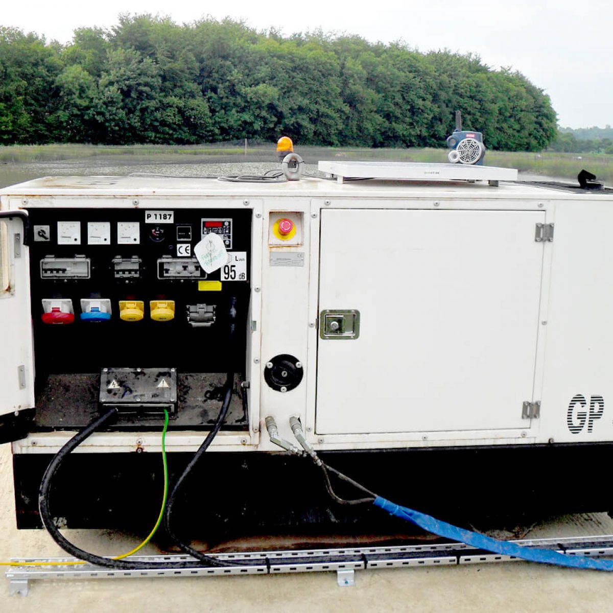 Automated Generator Control for Fish Farm