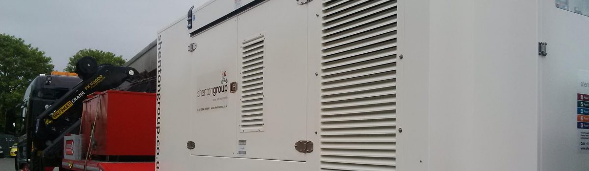 Generator project for major Retail and Leisure development completed