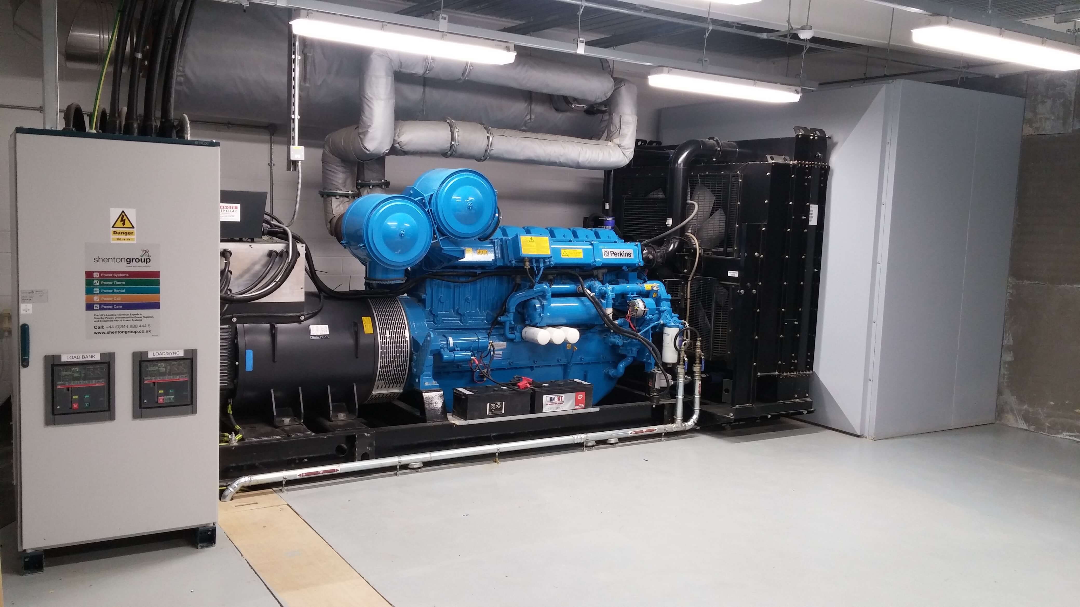 Generator successfully installed at leading UK Laboratory