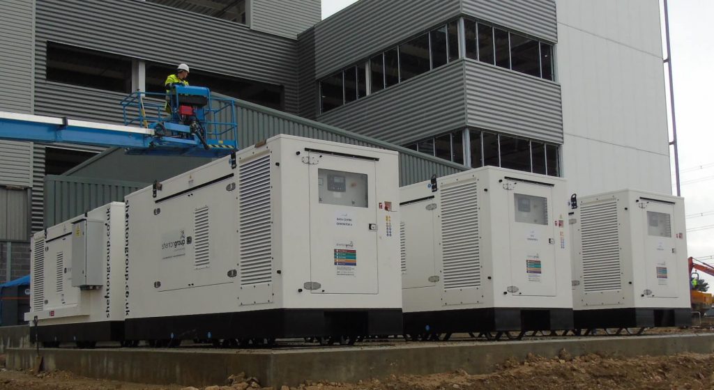 10 Generators on site for Yorkshire Distribution Centre