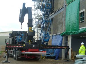 generator installation at laboratory