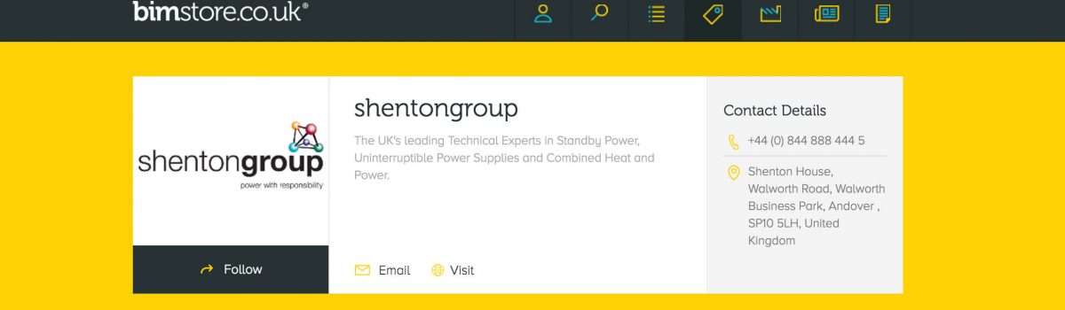 Specifiers: shentongroup meets bimstore