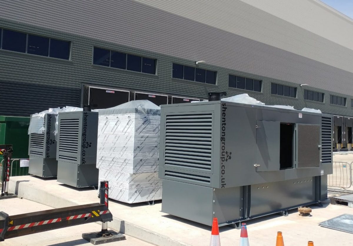 Reliable Backup: Eight Generators Ensuring Resilience